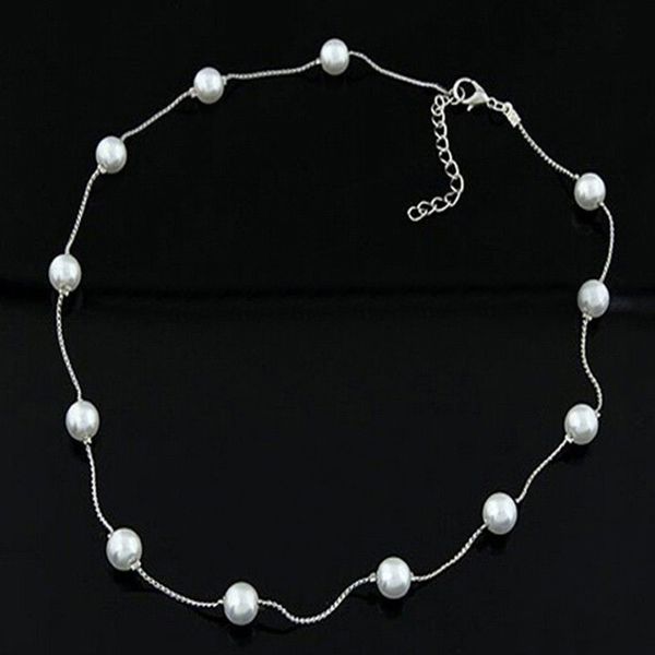 elegant pendant fashion artificial pearls wedding party adjustable decorative gift charm jewelry women necklace, Golden;silver
elegant pendant fashion artificial pearls wedding party adjustable decorative gift charm jewelry women necklace, Golden;silver