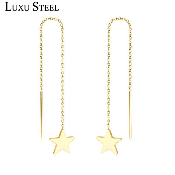 dangle & chandelier luxusteel different shape ear line link chain earrings gold/silver color drop earring mujer accessories trendy long jewe
dangle & chandelier luxusteel different shape ear line link chain earrings gold/silver color drop earring mujer accessories trendy long jewe