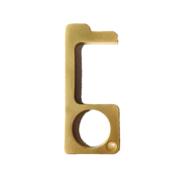 portable sanitary hand non contact press tool brass door opener elevator handle key no touch open door defender
portable sanitary hand non contact press tool brass door opener elevator handle key no touch open door defender