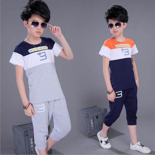 boys clothing 3 word set sports short sleeve children clothes sets for color navy / gray 4-13 years summer, White
boys clothing 3 word set sports short sleeve children clothes sets for color navy / gray 4-13 years summer, White
