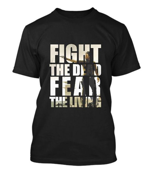 fight the dead fear the living ii the walking tv dead black t-shirt size s-3xl printing tee shirt
fight the dead fear the living ii the walking tv dead black t-shirt size s-3xl printing tee shirt