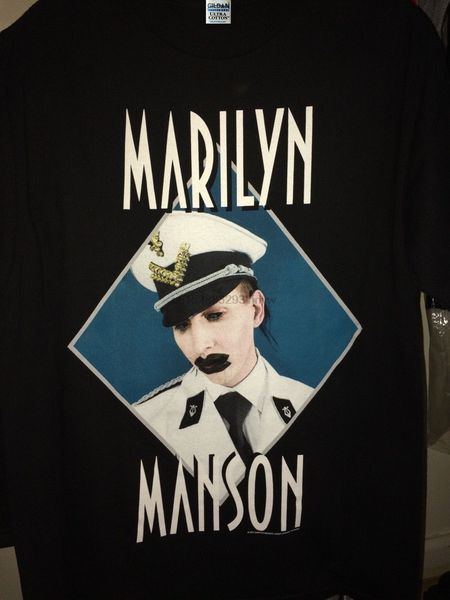 vintage marilyn manson t-shirt grotesk burlesk tour 2003 t-shirt usa size t shirt c men short sleeve
vintage marilyn manson t-shirt grotesk burlesk tour 2003 t-shirt usa size t shirt c men short sleeve