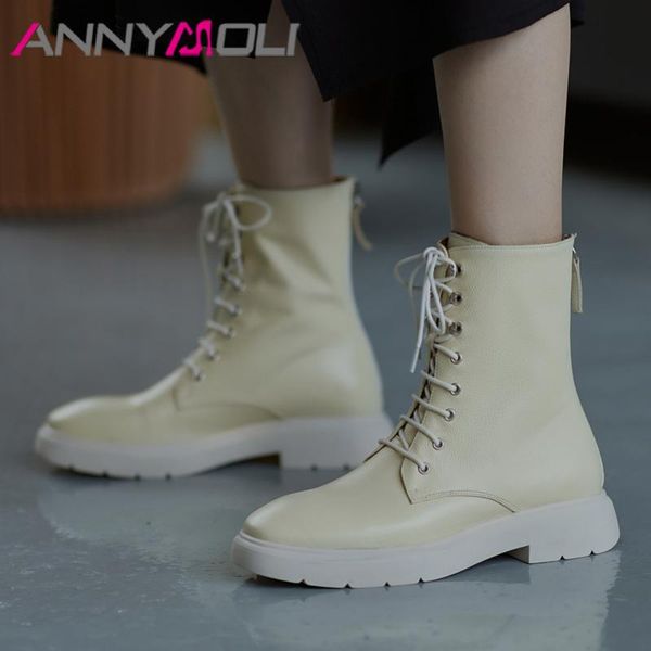 annymoli motorcycle boots women shoes genuine leather flats platform ankle boots zip cross tied short autumn winter black
annymoli motorcycle boots women shoes genuine leather flats platform ankle boots zip cross tied short autumn winter black