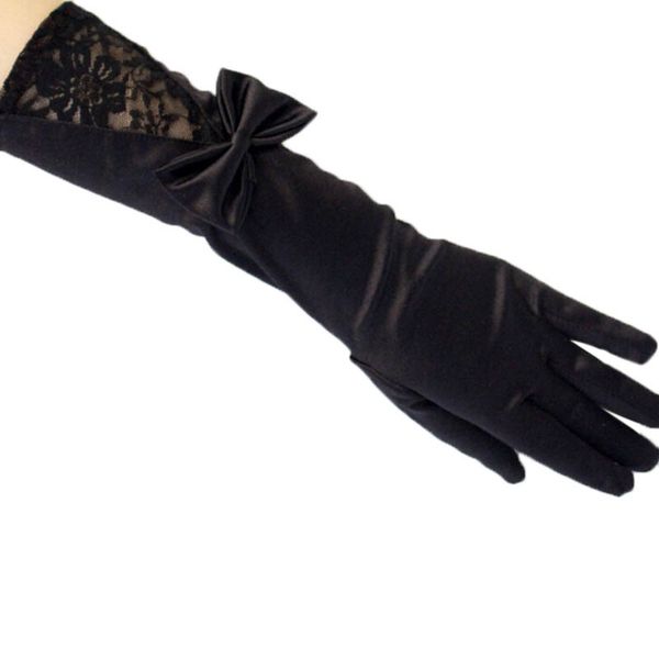 alley66 five fingers gloves black lace patchwork satin with bowknot women performance clubwear party dance accessories, Blue;gray
alley66 five fingers gloves black lace patchwork satin with bowknot women performance clubwear party dance accessories, Blue;gray