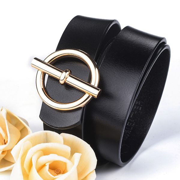 genuine leather belt round metal pin buckle circle belts fashion belt 2.8 cm wide female accessories dress for girl, Black;brown
genuine leather belt round metal pin buckle circle belts fashion belt 2.8 cm wide female accessories dress for girl, Black;brown