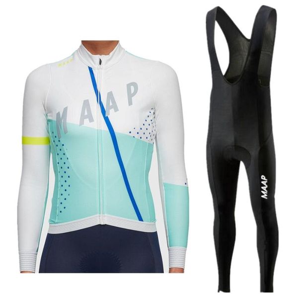 2020 maap autumn women's long sleeve cycling jersey sets female mtb bike clothes sports wear cycling clothing, Black;blue
2020 maap autumn women's long sleeve cycling jersey sets female mtb bike clothes sports wear cycling clothing, Black;blue