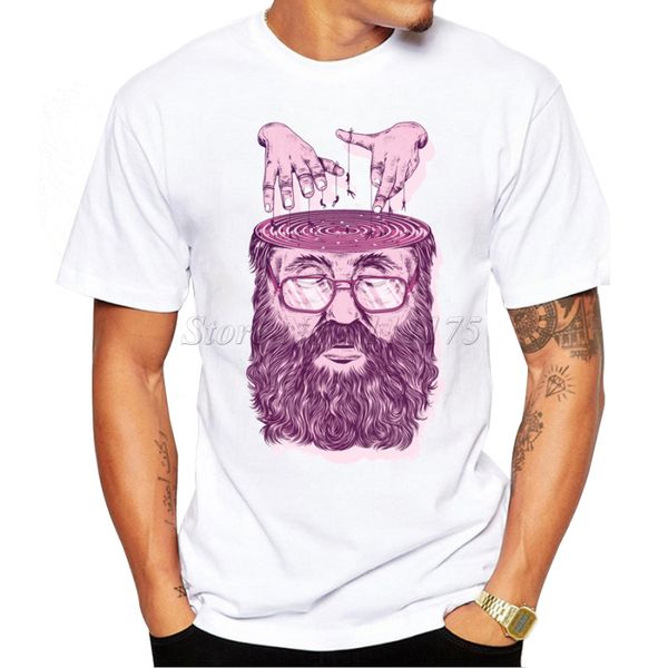 2019 new fashion abstract brain creator printed men's t shirt cool casual tee
2019 new fashion abstract brain creator printed men's t shirt cool casual tee