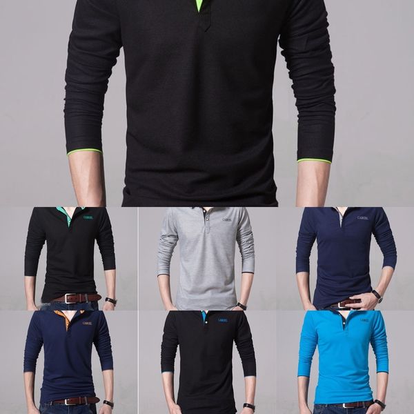 autumn men's korean style youth long-sleeved men's trendy student coat t-shirt t-shirt slim lapel thin nyyyg, Blue
autumn men's korean style youth long-sleeved men's trendy student coat t-shirt t-shirt slim lapel thin nyyyg, Blue
