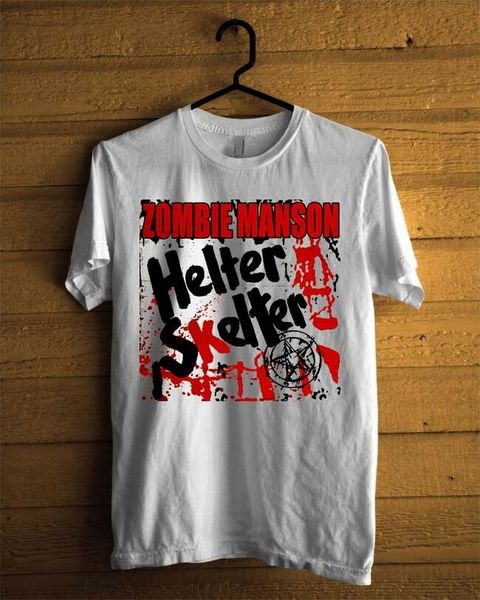 new rob zombie marilyn manson helter skelter t-shirt white men custom size s-2xl short sleeve cotton t shirts man clothing
new rob zombie marilyn manson helter skelter t-shirt white men custom size s-2xl short sleeve cotton t shirts man clothing