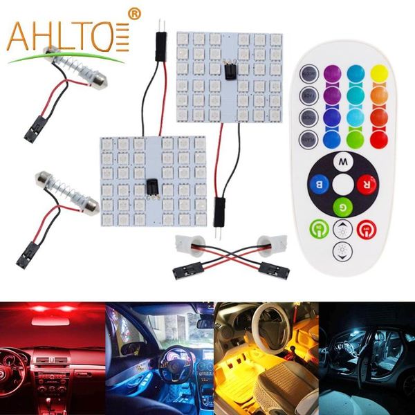 2x t10 12smd 15smd 24smd 36smd remote control rgb car leds panel interior auto light reading dome festoon ba9s adapter 12v
2x t10 12smd 15smd 24smd 36smd remote control rgb car leds panel interior auto light reading dome festoon ba9s adapter 12v