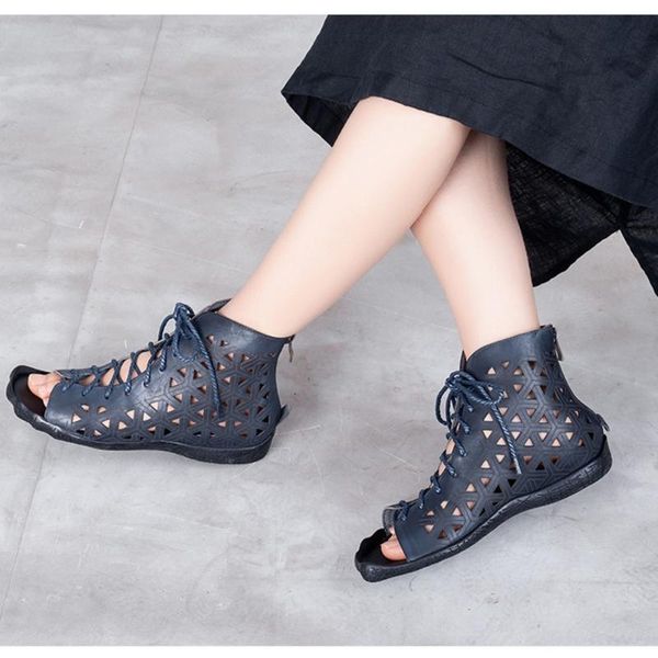 full grain leather summer shoes for women's sandals flat with low heels comfortable soft rubber leisure retro handmade 2020 new, Black
full grain leather summer shoes for women's sandals flat with low heels comfortable soft rubber leisure retro handmade 2020 new, Black