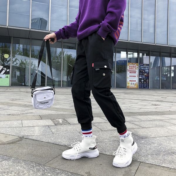 men's pants streetwear joggers men spring 2021 autumn fashion sweatpants casual slim ankle-length trousers 5xl, Black
men's pants streetwear joggers men spring 2021 autumn fashion sweatpants casual slim ankle-length trousers 5xl, Black
