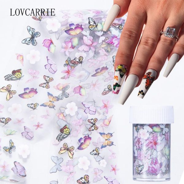 1 roll 3d butterfly nail stickers flower nails transfer foil decals designer beauty nail art decorations 100*4cm korean sliders, Black
1 roll 3d butterfly nail stickers flower nails transfer foil decals designer beauty nail art decorations 100*4cm korean sliders, Black