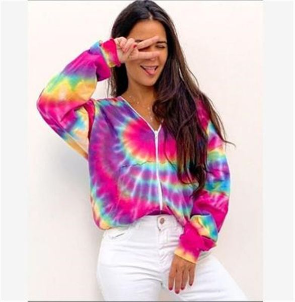 autumn and winter new cross-border women's zipper hooded cardigan tie-dye printing long-sleeved loose coat sweater kg-13, Black
autumn and winter new cross-border women's zipper hooded cardigan tie-dye printing long-sleeved loose coat sweater kg-13, Black