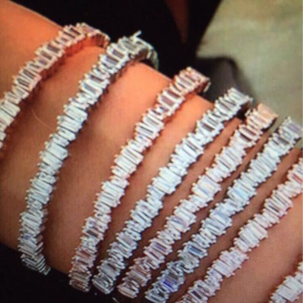 bangle fashion susenstone cubic zirconia baguette bracelet thin cuff copper base with gold-color, Black
bangle fashion susenstone cubic zirconia baguette bracelet thin cuff copper base with gold-color, Black