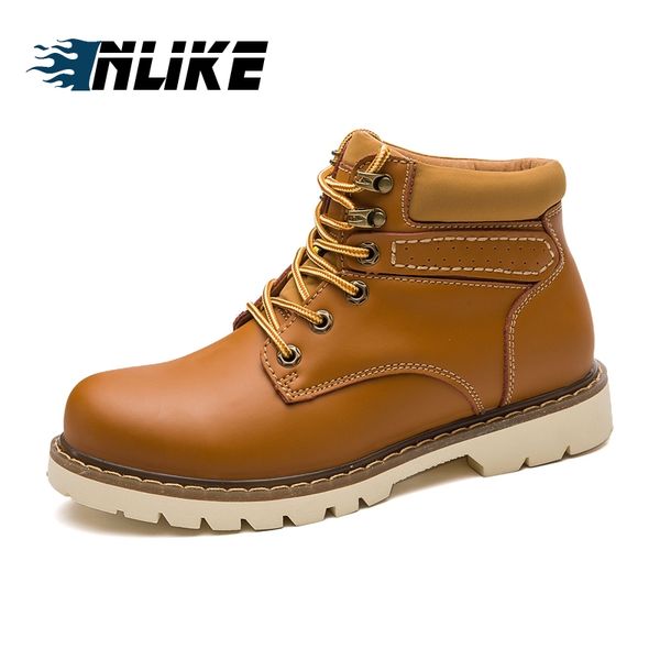 inlike cow leather boots man fashion motorcycle boots work men ankle winter autumn casual botas oxfords men shoes, Black
inlike cow leather boots man fashion motorcycle boots work men ankle winter autumn casual botas oxfords men shoes, Black