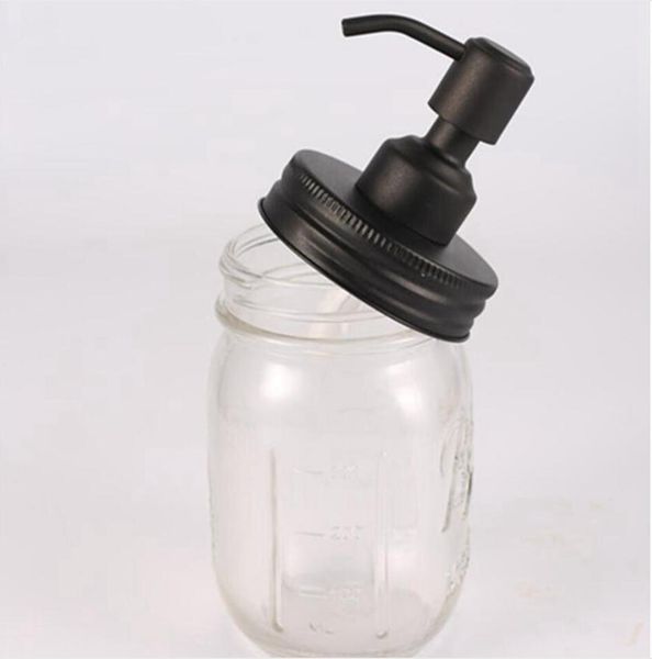 black mason jar soap dispenser lid 304 stainless steel rust proof liquid small head lotion pump for kitchen bathroom withou jar ljjp550
black mason jar soap dispenser lid 304 stainless steel rust proof liquid small head lotion pump for kitchen bathroom withou jar ljjp550