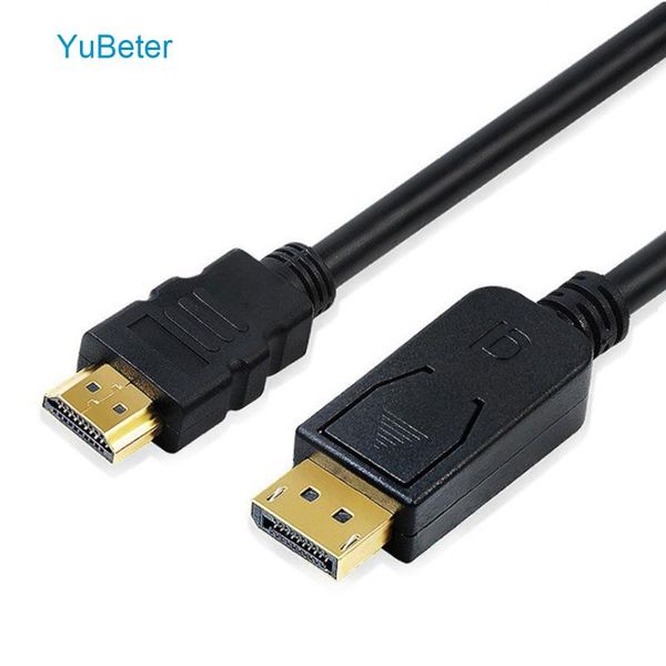 yubeter 1.8m hd 1080p dp to hdmi cable adapter displayport to hdmi converter male male for tablet computer hdtv projector dv
yubeter 1.8m hd 1080p dp to hdmi cable adapter displayport to hdmi converter male male for tablet computer hdtv projector dv