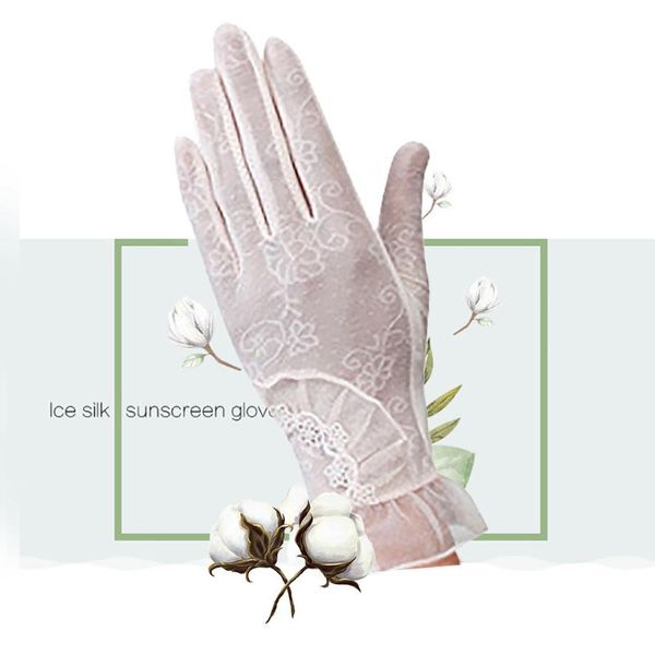 five fingers gloves lace net yarn wrist length cycling screen show party home outdoor uv-proof ap4, Blue;gray
five fingers gloves lace net yarn wrist length cycling screen show party home outdoor uv-proof ap4, Blue;gray