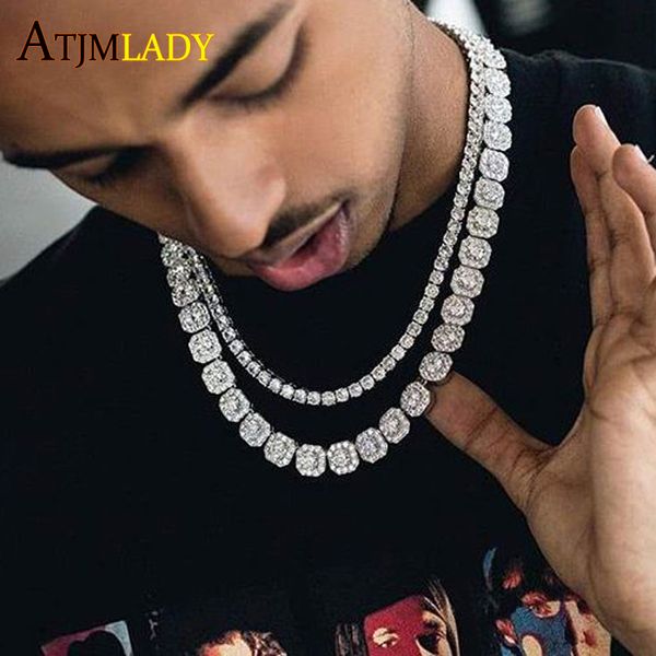 8mm iced out bling 5a cubic zirconia cz jewelry geometric clear cz paved hiphop cluster link chain men necklace, Golden;silver
8mm iced out bling 5a cubic zirconia cz jewelry geometric clear cz paved hiphop cluster link chain men necklace, Golden;silver