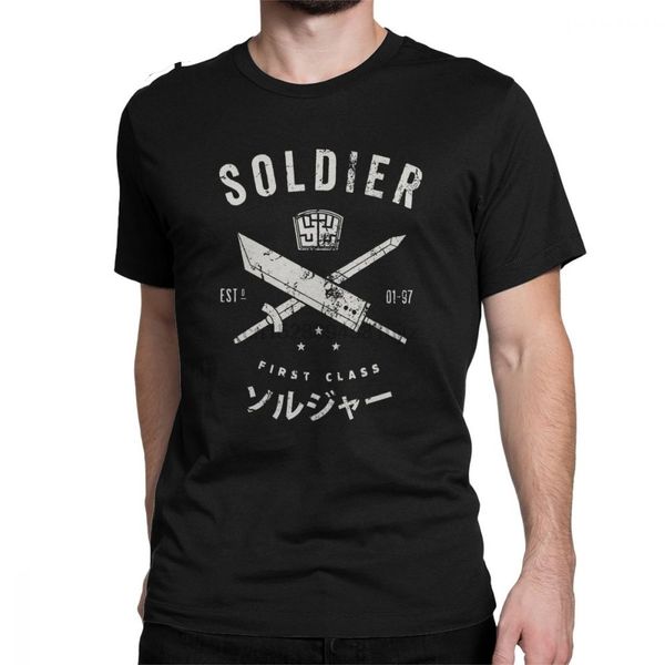 men t-shirt final fantasy t shirts soldier pure cotton tees short sleeve cloud ff7 video game strife shinra chocobo gift
men t-shirt final fantasy t shirts soldier pure cotton tees short sleeve cloud ff7 video game strife shinra chocobo gift