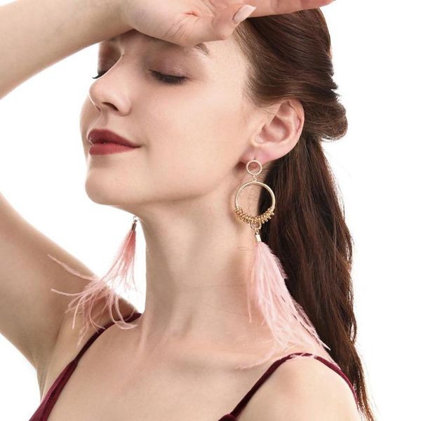 dangle & chandelier manilai bohemian long ostrich hair tassel earrings for women ethnic jewelry fashion charm drop gold color, Silver
dangle & chandelier manilai bohemian long ostrich hair tassel earrings for women ethnic jewelry fashion charm drop gold color, Silver