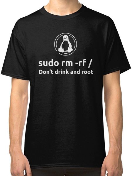programmer linux sudo rm rf t-shirt tees clothing short sleeve sale cotton t shirt cool o-neck the new
programmer linux sudo rm rf t-shirt tees clothing short sleeve sale cotton t shirt cool o-neck the new
