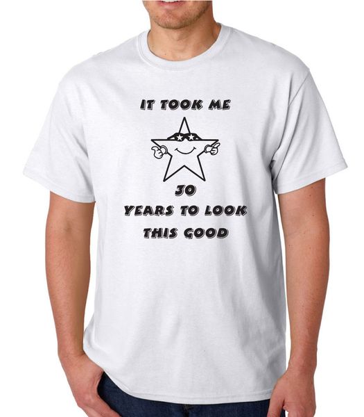 30th birthday, look good at 30, novelty cotton t-shirt, birthday gift men tee t shirt short sleeve cotton fitness
30th birthday, look good at 30, novelty cotton t-shirt, birthday gift men tee t shirt short sleeve cotton fitness