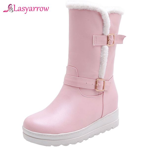 lasyarrow new buckle women boots winter women snow boots ladies shoes high heels wedges shoes woman black white pink
lasyarrow new buckle women boots winter women snow boots ladies shoes high heels wedges shoes woman black white pink
