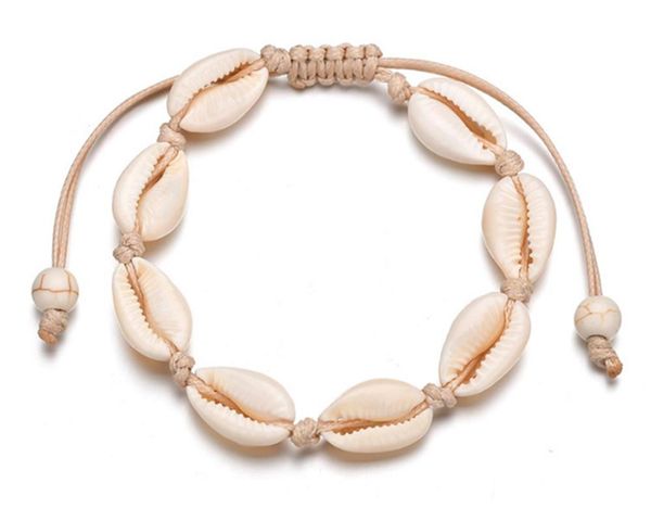 european and american fashion shells handmade woven bracelet ladies gift jewelry, Black
european and american fashion shells handmade woven bracelet ladies gift jewelry, Black