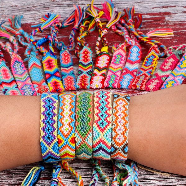 meetvii 30 style bohemia style weave rope friendship bracelets for woman men cotton handmade charm bracelet ethnic jewelry gifts, Golden;silver
meetvii 30 style bohemia style weave rope friendship bracelets for woman men cotton handmade charm bracelet ethnic jewelry gifts, Golden;silver