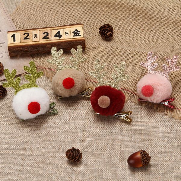new christmas decoration baby girl hair accessories christmas lovely fawn hairpin, Slivery;white
new christmas decoration baby girl hair accessories christmas lovely fawn hairpin, Slivery;white