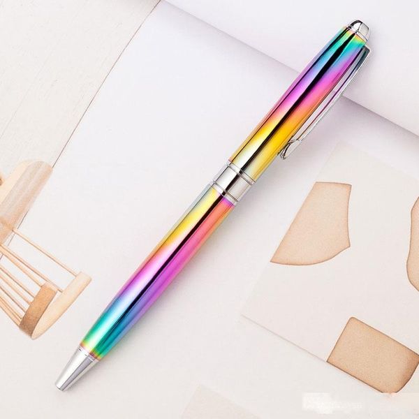 new creative colorful metal ballpoint pens school office supplies business pen stationery student gift ing, Blue;orange
new creative colorful metal ballpoint pens school office supplies business pen stationery student gift ing, Blue;orange