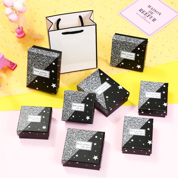 jewelry pouches, bags box starry paper present ring stud earring necklace pendant protection packaging display christmas gift for women, Pink;blue
jewelry pouches, bags box starry paper present ring stud earring necklace pendant protection packaging display christmas gift for women, Pink;blue