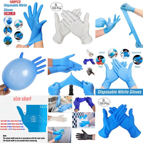gloves 100pcs/lot grade nitrile food black blue white waterproof allergy disposable work s 01ks1
gloves 100pcs/lot grade nitrile food black blue white waterproof allergy disposable work s 01ks1