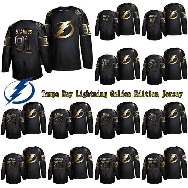 custom tampa bay lightning golden edition jersey 91 steven stamko 86 kucherov 77 hedman any name any number hockey jerseys, Black;red
custom tampa bay lightning golden edition jersey 91 steven stamko 86 kucherov 77 hedman any name any number hockey jerseys, Black;red