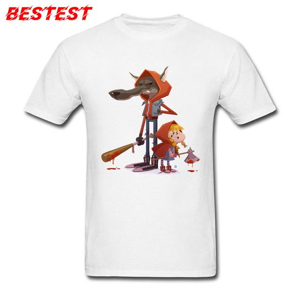 bad wolf t-shirt men little red riding hood print t shirts unique design mens cartoon fitness white tees custom clothes
bad wolf t-shirt men little red riding hood print t shirts unique design mens cartoon fitness white tees custom clothes