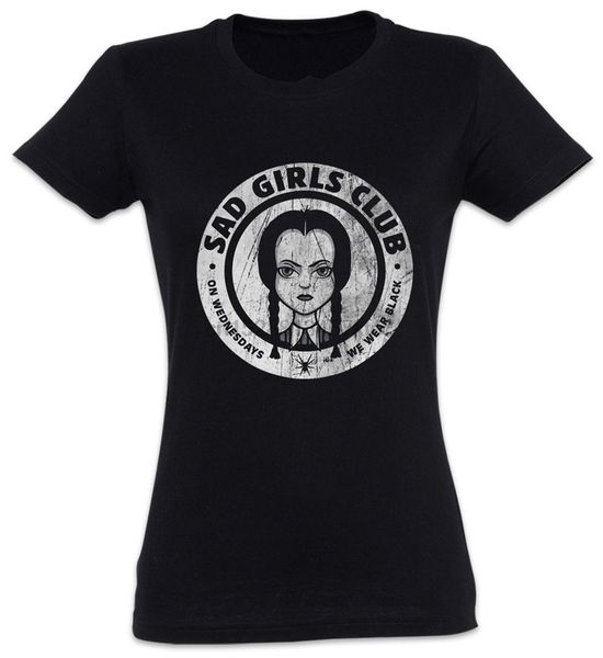 sad girls club women t-shirt the wednesday addams gomez morticia family fun vintage tee shirt
sad girls club women t-shirt the wednesday addams gomez morticia family fun vintage tee shirt