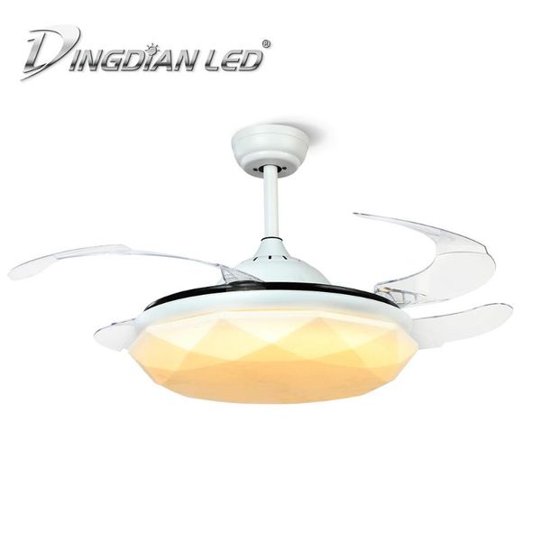 remote control modern ceiling fan lights lamps ac200-240v 40+42w white&warm white hanging invisible fan blades led dining room
remote control modern ceiling fan lights lamps ac200-240v 40+42w white&warm white hanging invisible fan blades led dining room