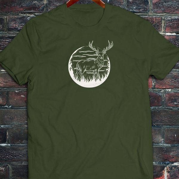 2019 мода лето дикие оленьими рогами животных хантер природа wildlife mens military green t shirt tee shirt 033926
2019 мода лето дикие оленьими рогами животных хантер природа wildlife mens military green t shirt tee shirt 033926