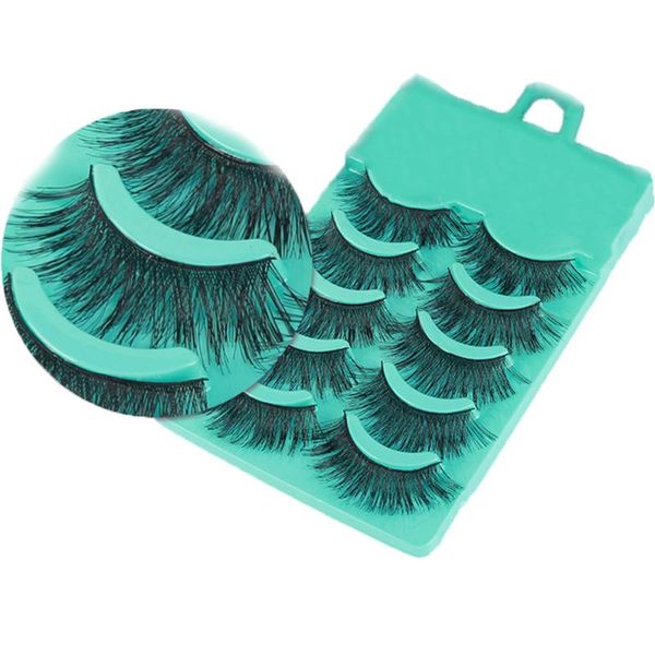 5 pairs 3d faux mink hair false eyelashes wispy fluffy thick cross natural long extension lashes handmade cruelty-lashes
5 pairs 3d faux mink hair false eyelashes wispy fluffy thick cross natural long extension lashes handmade cruelty-lashes