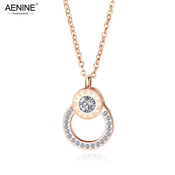 chokers aenine trendy stainless steel choker necklaces rose gold color zircon roma numbers pendant necklace for women girls an17077, Golden;silver
chokers aenine trendy stainless steel choker necklaces rose gold color zircon roma numbers pendant necklace for women girls an17077, Golden;silver