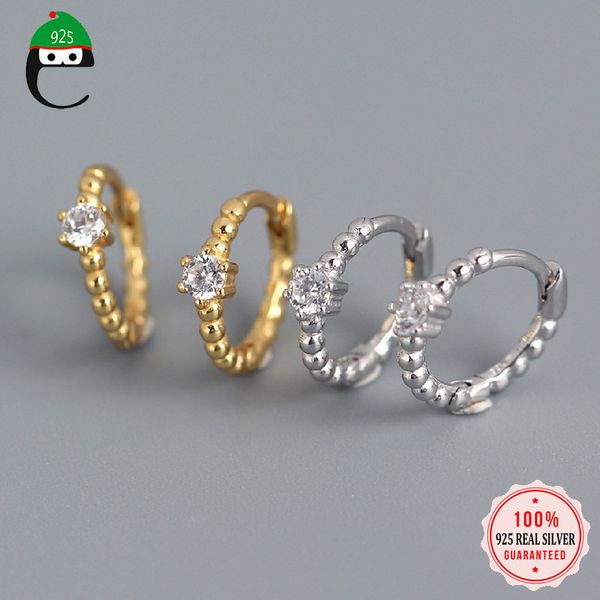 elfoplatasi 925 sterling silver minimalist geometric beads twinkling cz hoop earring for women fashion jewelry accessory da952, Golden;silver
elfoplatasi 925 sterling silver minimalist geometric beads twinkling cz hoop earring for women fashion jewelry accessory da952, Golden;silver