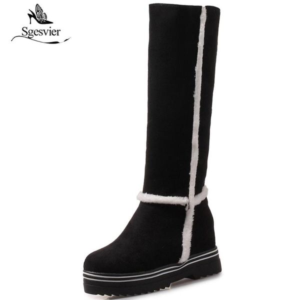 sgesvier women high heel knee high boots snow warm plush winter botas riding boot cotton footwear casual shoes size 33-43 b700, Black
sgesvier women high heel knee high boots snow warm plush winter botas riding boot cotton footwear casual shoes size 33-43 b700, Black