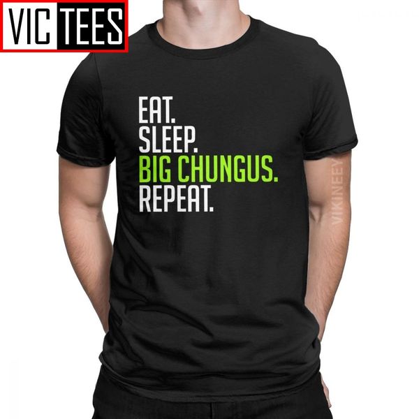eat sleep big chungus funny meme t-shirt men casual 100 percent cotton round neck tshirt oversized camisas hombre
eat sleep big chungus funny meme t-shirt men casual 100 percent cotton round neck tshirt oversized camisas hombre