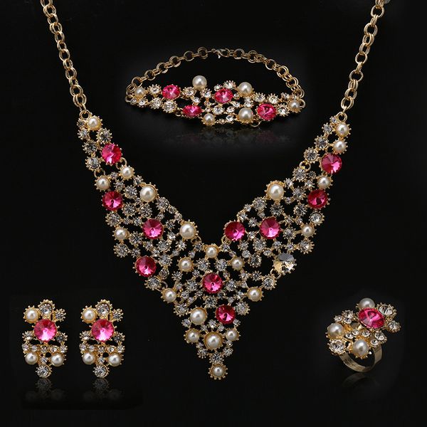 earrings & necklace fani exquisite dubai gold colorful jewelry set nigerian wedding woman accessories african beads costume, Silver
earrings & necklace fani exquisite dubai gold colorful jewelry set nigerian wedding woman accessories african beads costume, Silver