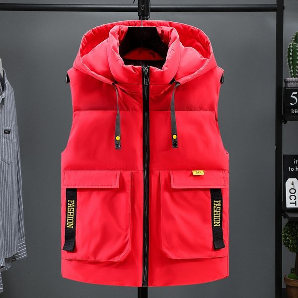 new arrival fashion cotton padded vest men autumn winter fashion handsome hooded thickened coat casual plus size smlxl2xl3xl4xl, Black;white
new arrival fashion cotton padded vest men autumn winter fashion handsome hooded thickened coat casual plus size smlxl2xl3xl4xl, Black;white