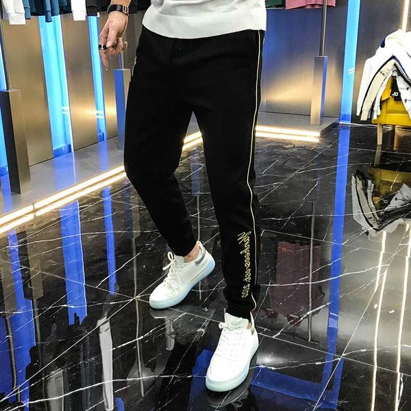 men's pants 2021 autumn casual trend personalized embroidered letter mid waist trousers black leggings handsome youth net red
men's pants 2021 autumn casual trend personalized embroidered letter mid waist trousers black leggings handsome youth net red