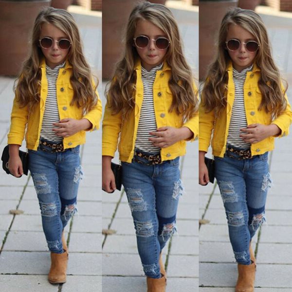 jackets 1-6years kids girls denim jacket toddler children autumn winter outerwear yellow outwear girl coats clothes, Blue;gray
jackets 1-6years kids girls denim jacket toddler children autumn winter outerwear yellow outwear girl coats clothes, Blue;gray