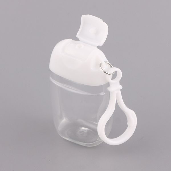 30ml 1oz hand sanitizer gel package bottles with portable hook clip clear plastic empty disinfectant liquid soap bottles
30ml 1oz hand sanitizer gel package bottles with portable hook clip clear plastic empty disinfectant liquid soap bottles
